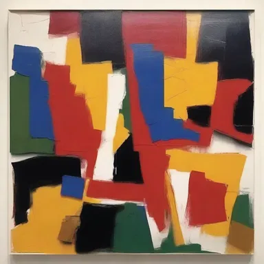 The artist agitated for more recognition of abstract art in the mainstream art world.