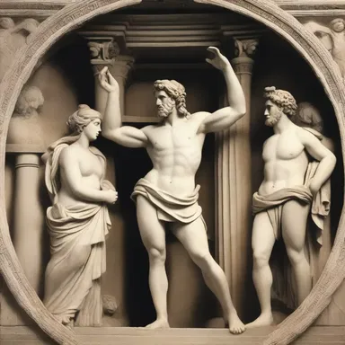 The ancient Greeks agitated for the belief in their gods by creating elaborate myths and legends.