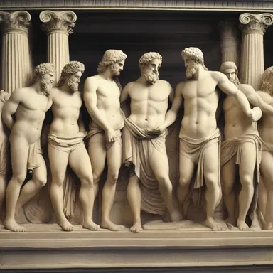 The ancient Greeks agitated for the belief in their gods by creating elaborate myths and legends.