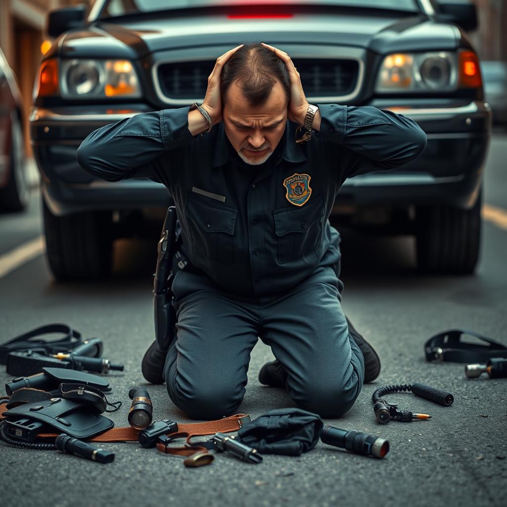 The Moment of Surrender: A Policeman's Stand