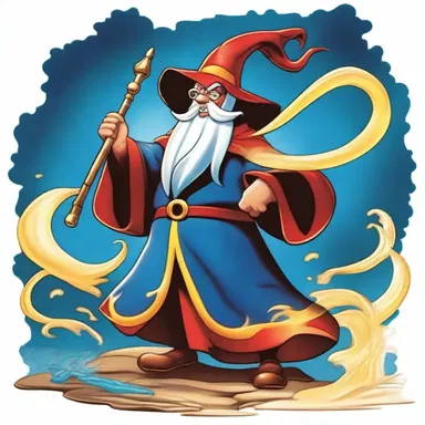 In the magical world of Fantasia, the wizard agnized the impending danger and prepared to defend the kingdom.