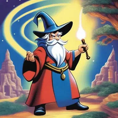 In the magical world of Fantasia, the wizard agnized the impending danger and prepared to defend the kingdom.