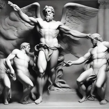 The ancient Greek gods agnized the power of Prometheus, who had stolen fire from them and given it to humans.
