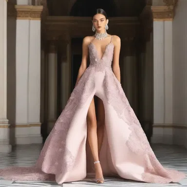 The fashion designer agnized the latest trend in high-end couture and incorporated it into her new collection.