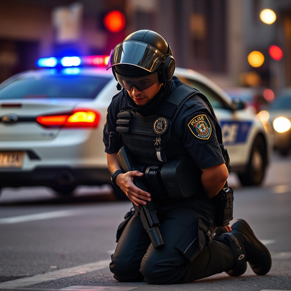 SWAT Officer: A Powerful Moment of Surrender