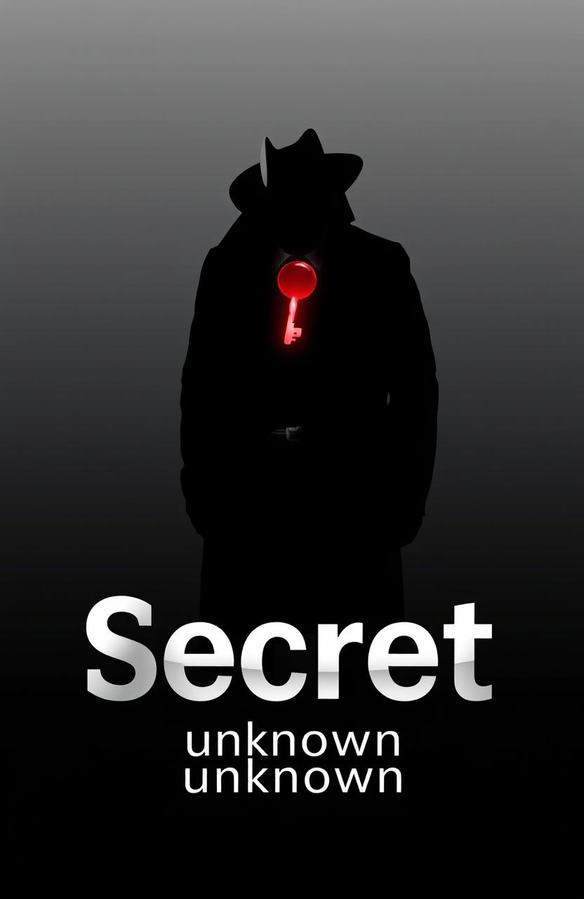 The cover design for a thriller book titled 'Secret'