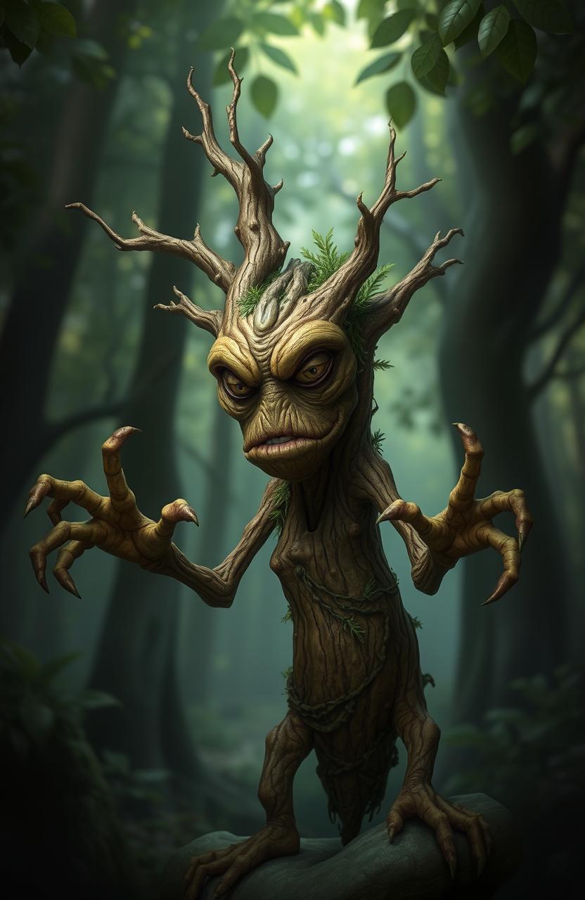 A fantastical creature named Mr