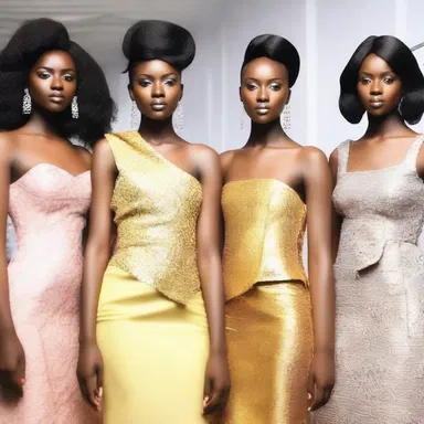 Fashion enthusiasts were agog with anticipation as they eagerly awaited the unveiling of the latest couture collection.