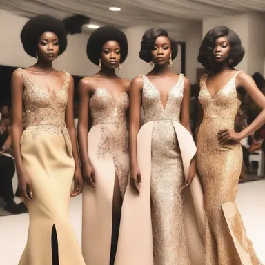 Fashion enthusiasts were agog with anticipation as they eagerly awaited the unveiling of the latest couture collection.