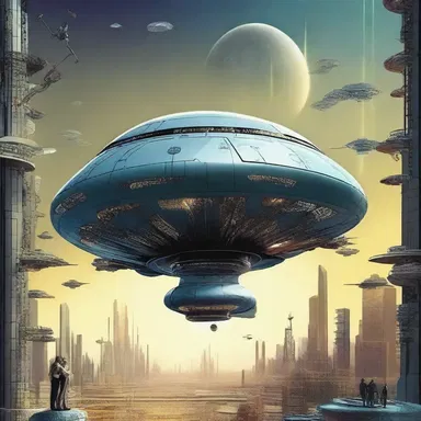Readers of the science fiction novel were agog with wonder as they were transported to a futuristic world filled with advanced technology.