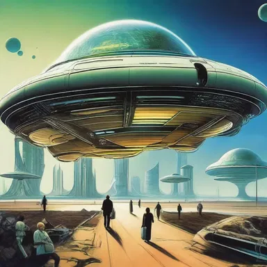 Readers of the science fiction novel were agog with wonder as they were transported to a futuristic world filled with advanced technology.