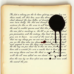A single aged page filled with elegant and flowing handwritten cursive text that is mostly unintelligible, focusing purely on the visual aesthetics of beautiful cursive writing
