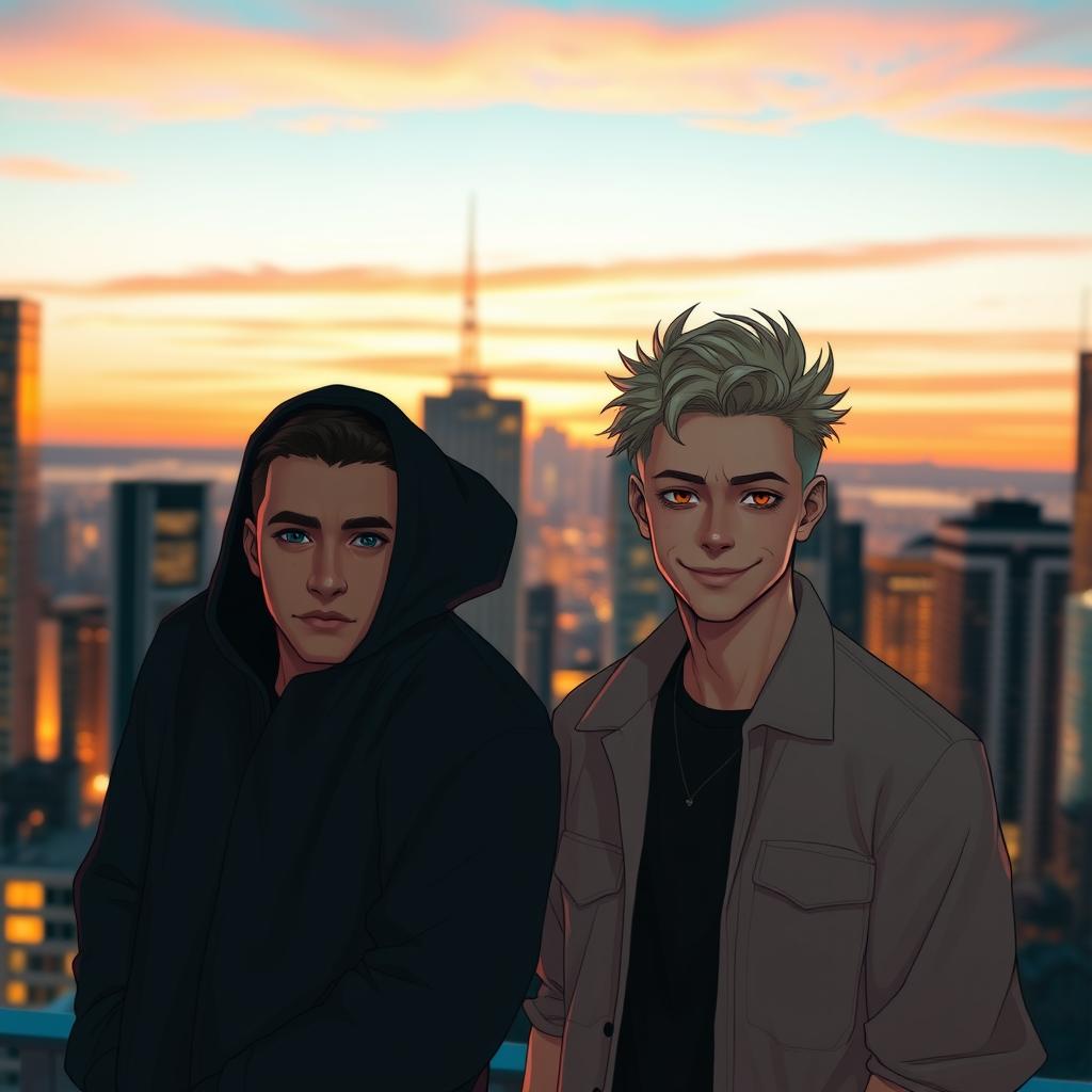 Dynamic Duo in the City: A Playful Encounter