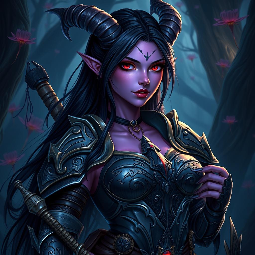 Meet Your New RPG Muse: Alluring Half-Demon Heroine