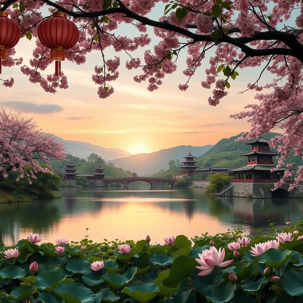 Explore the Serenity of Traditional Chinese Landscapes