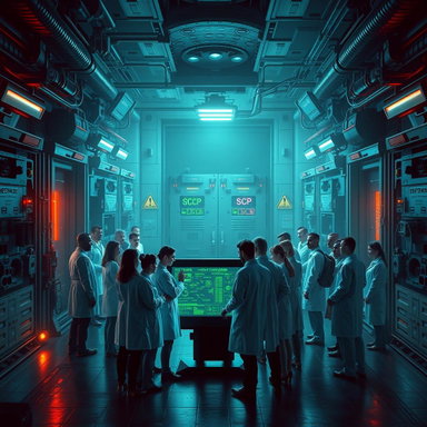 Intriguing SCP Foundation Scene: Mystery and Technology Unveiled