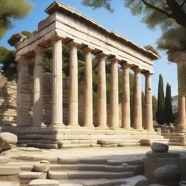 In Greek mythology, the agora was believed to be the place where gods and mortals would interact.