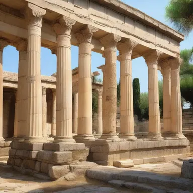 In Greek mythology, the agora was believed to be the place where gods and mortals would interact.
