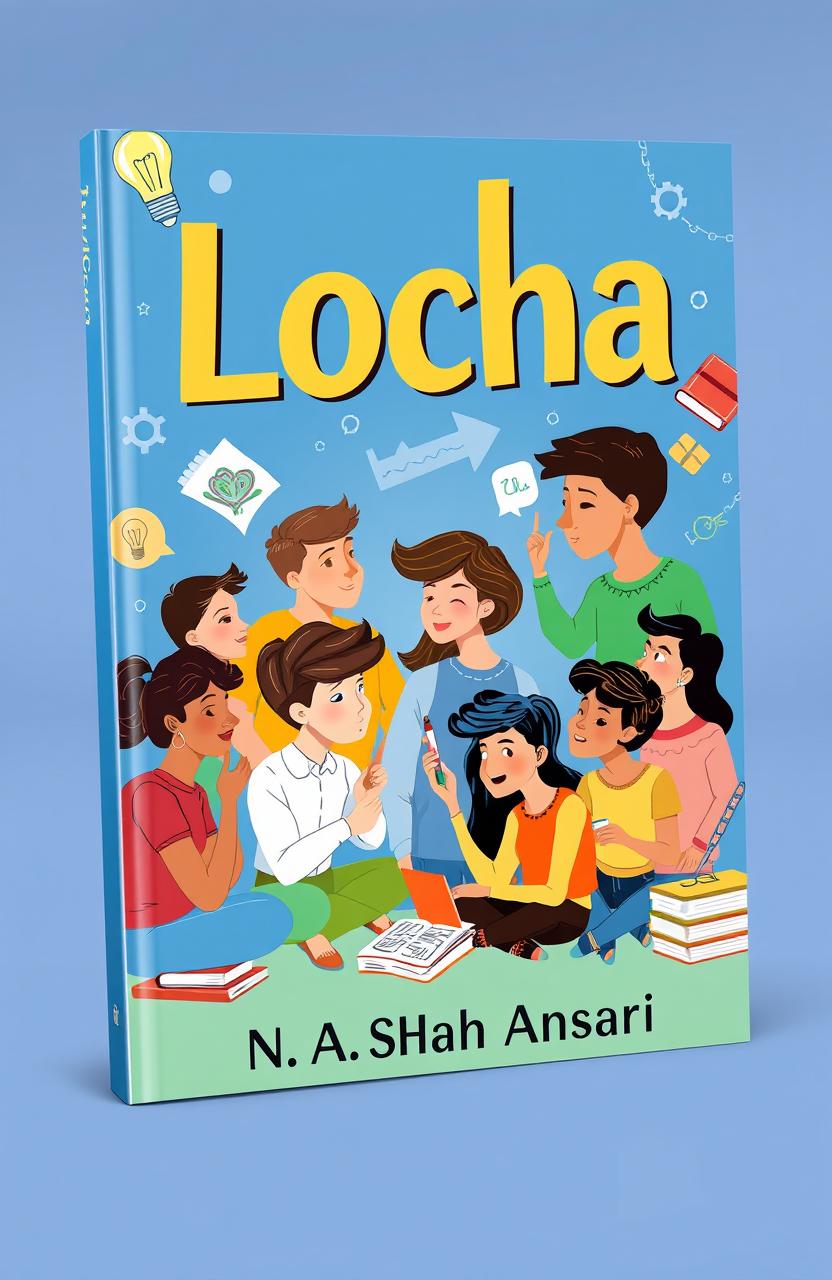 A creative and engaging book cover design for the non-fiction book titled 'Locha'