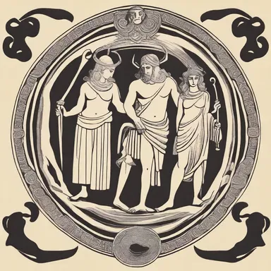 According to Greek mythology, the gods would communicate through agraphic symbols.