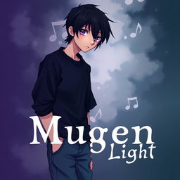 A 2D band cover for an early 2000's emo band called Mugen Retro Light
