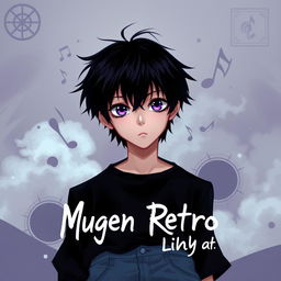 A 2D band cover for an early 2000's emo band called Mugen Retro Light