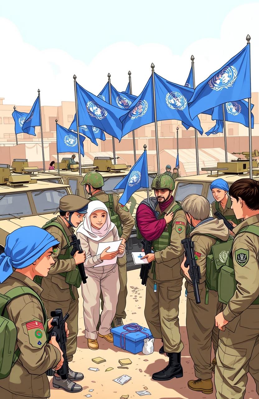 An insightful illustration of United Nations peacekeeping operations in action