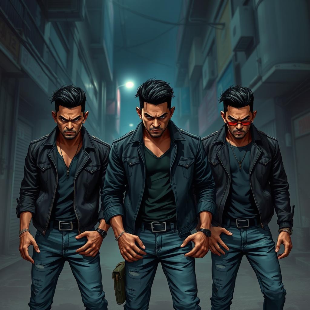Dait, Aji, and Dani are a fierce trio of urban toughs, known for their ruthless behavior in the streets of Jakarta at night