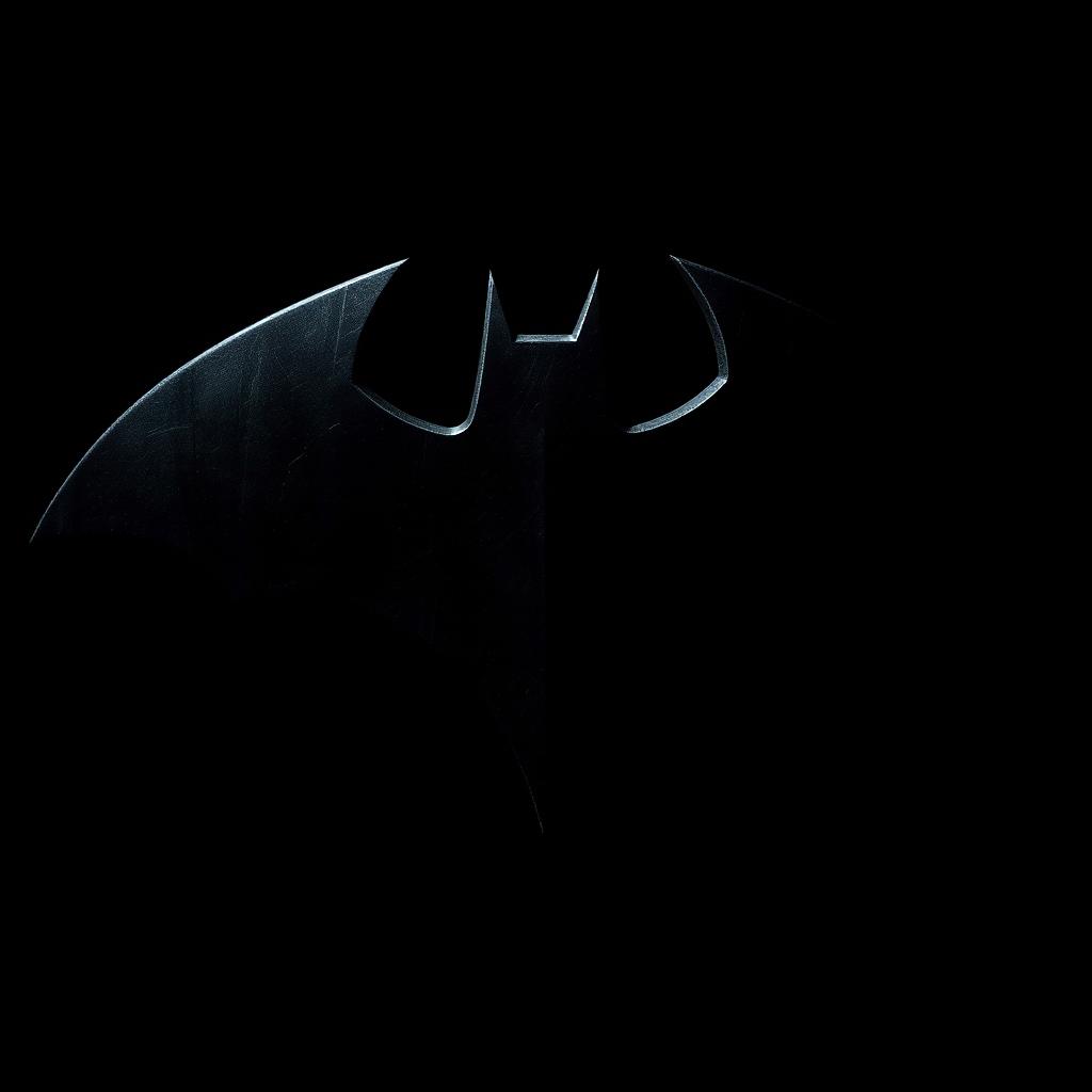 Epic Close-Up of the Batman Logo