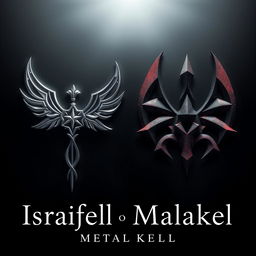 A visually stunning book cover design for a metaphysical novel, showcasing a striking contrast between two powerful symbols