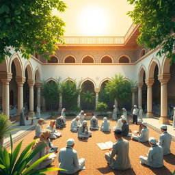 An insightful and respectful portrayal of the conditions in Islamic religious life within an Islamic boarding school (madrasah)