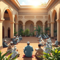 An insightful and respectful portrayal of the conditions in Islamic religious life within an Islamic boarding school (madrasah)