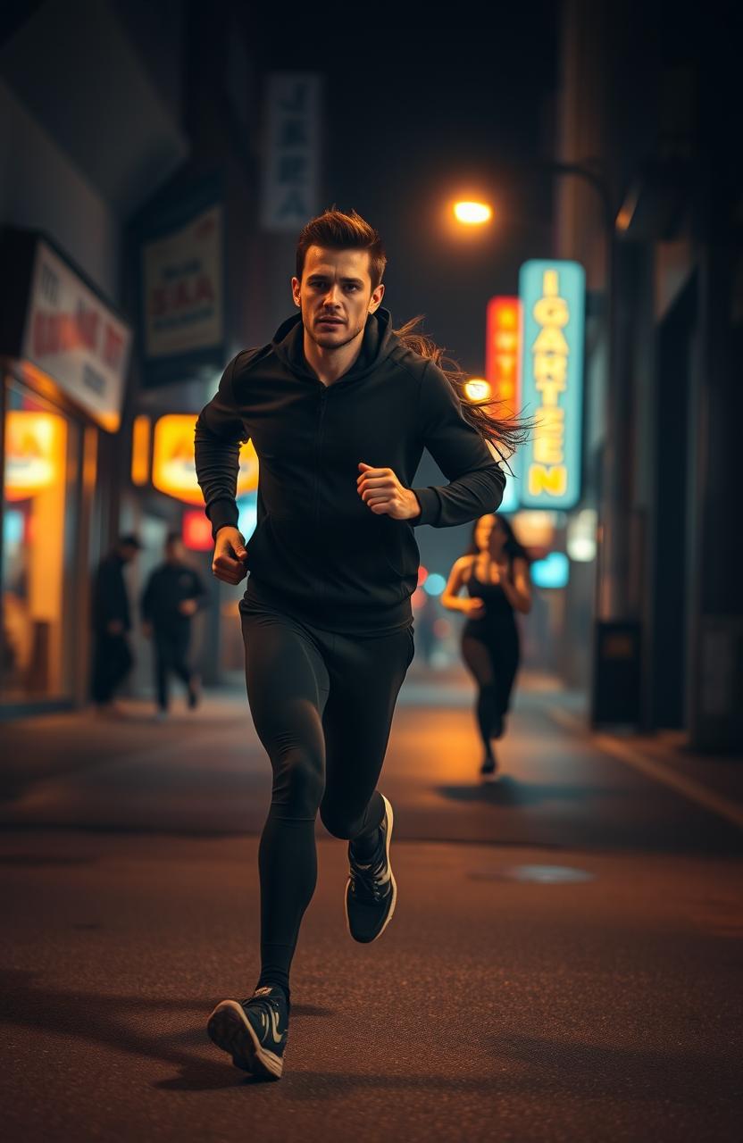 Chasing Shadows: A Nighttime Urban Adventure