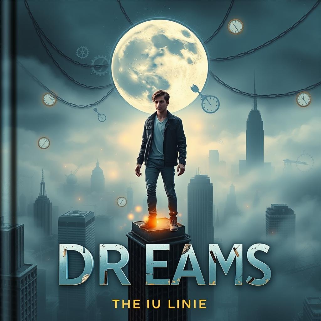 The cover of a book depicts a futuristic city wrapped in fog, with tall buildings reflecting government control