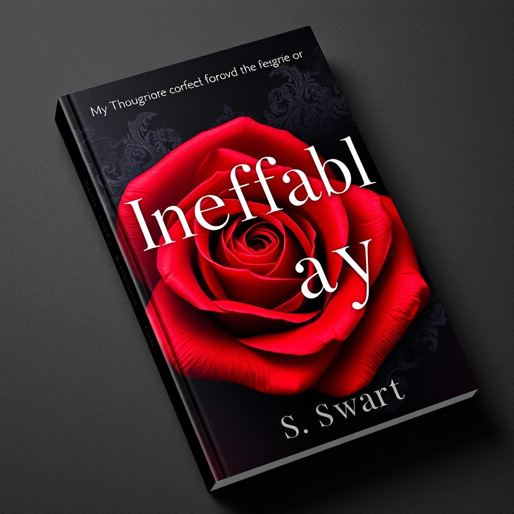 A captivating book cover design for 'Ineffable Fray' by S