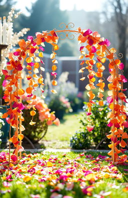 A beautiful and aesthetic scene titled 'Cenuşă şi petale'