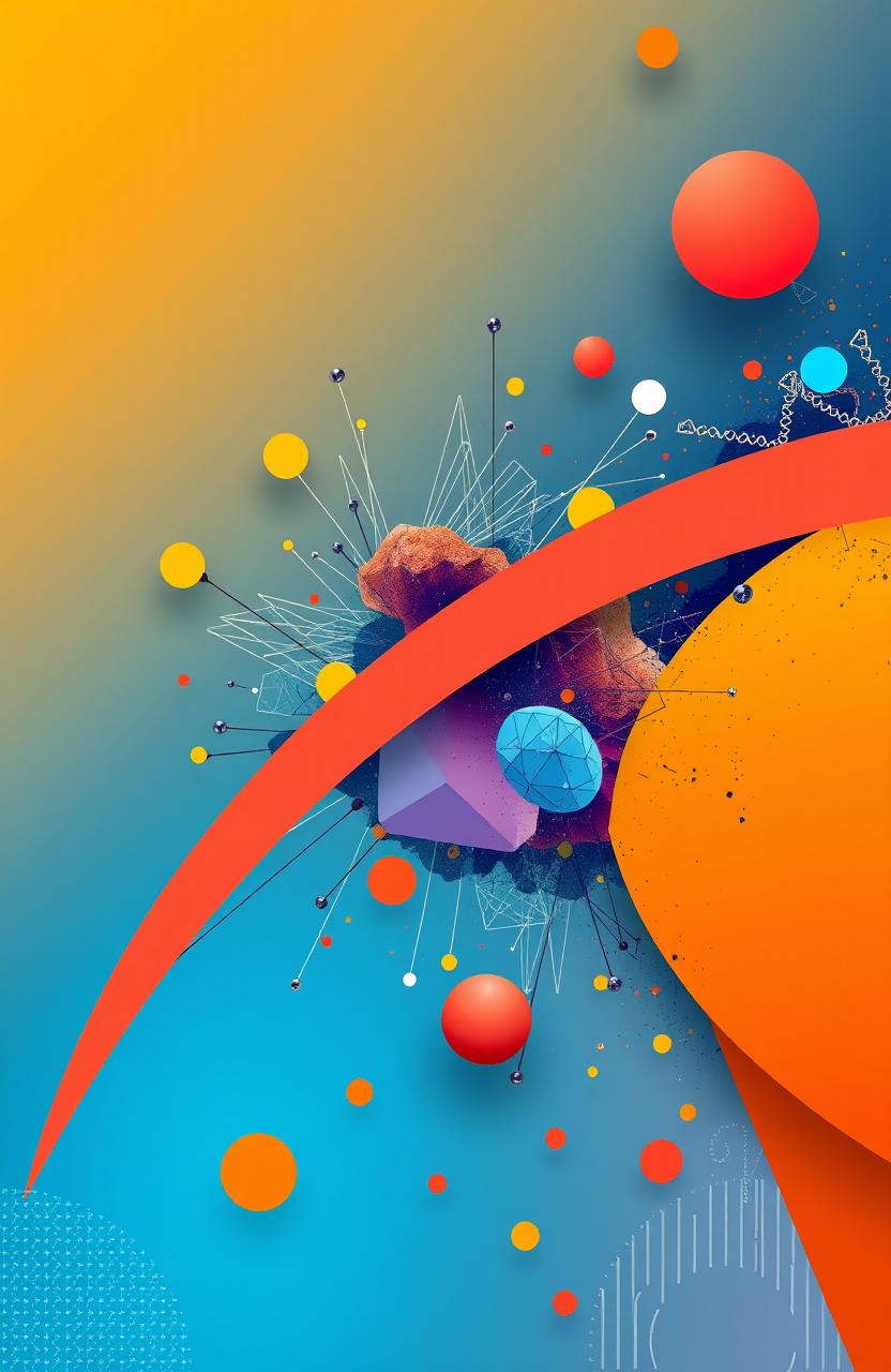 Explore the Vibrant Blend of Colors and Shapes!