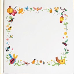 An enchanting book back cover design for 'O Grande Diário de Aventuras', featuring a spacious central area left blank for writing or notes