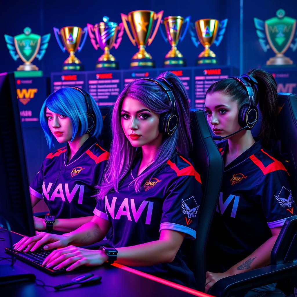 Unstoppable Force: NAVI Female Esports Team