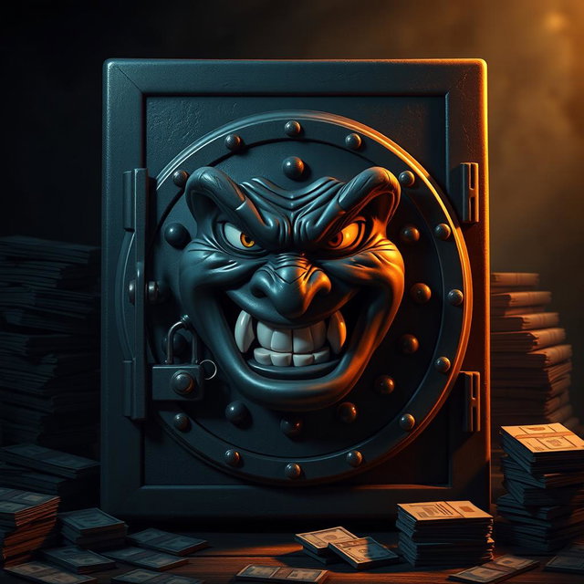 Unlocking Imagination: A Creative Bank Safe
