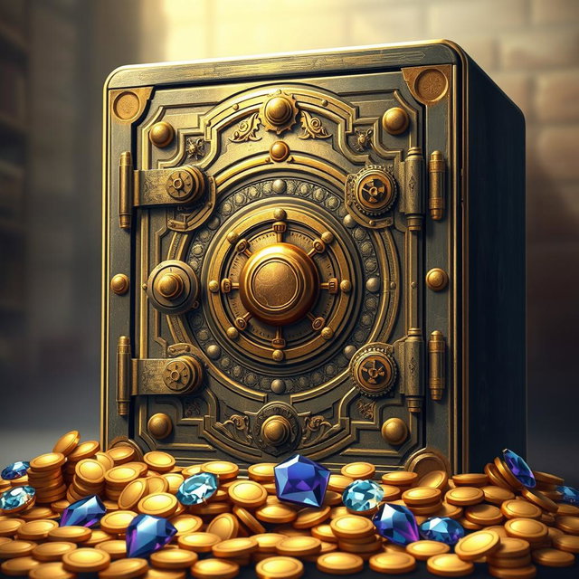 Unlocking Imagination: A Creative Bank Safe