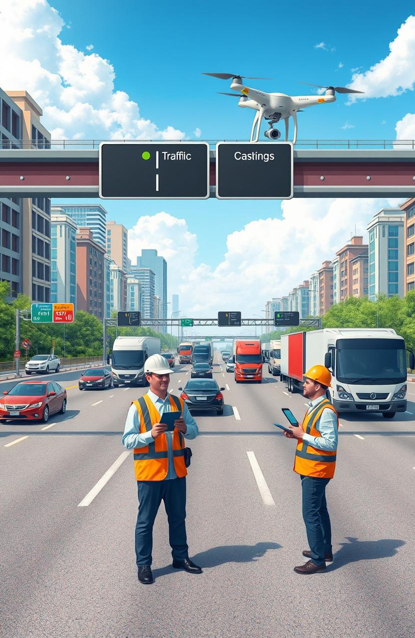 Innovative Highway Data Collection: Engineers at Work in Urban Settings