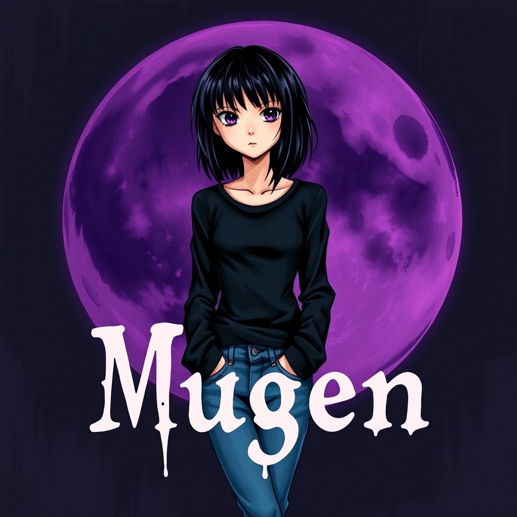 A 2D band cover for an early 2000's emo band named Mugen