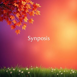 A visually stunning background featuring a gradient of purple and orange colors that harmonizes the design