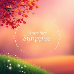 A visually stunning background featuring a gradient of purple and orange colors that harmonizes the design