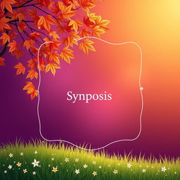 A visually stunning background featuring a gradient of purple and orange colors that harmonizes the design