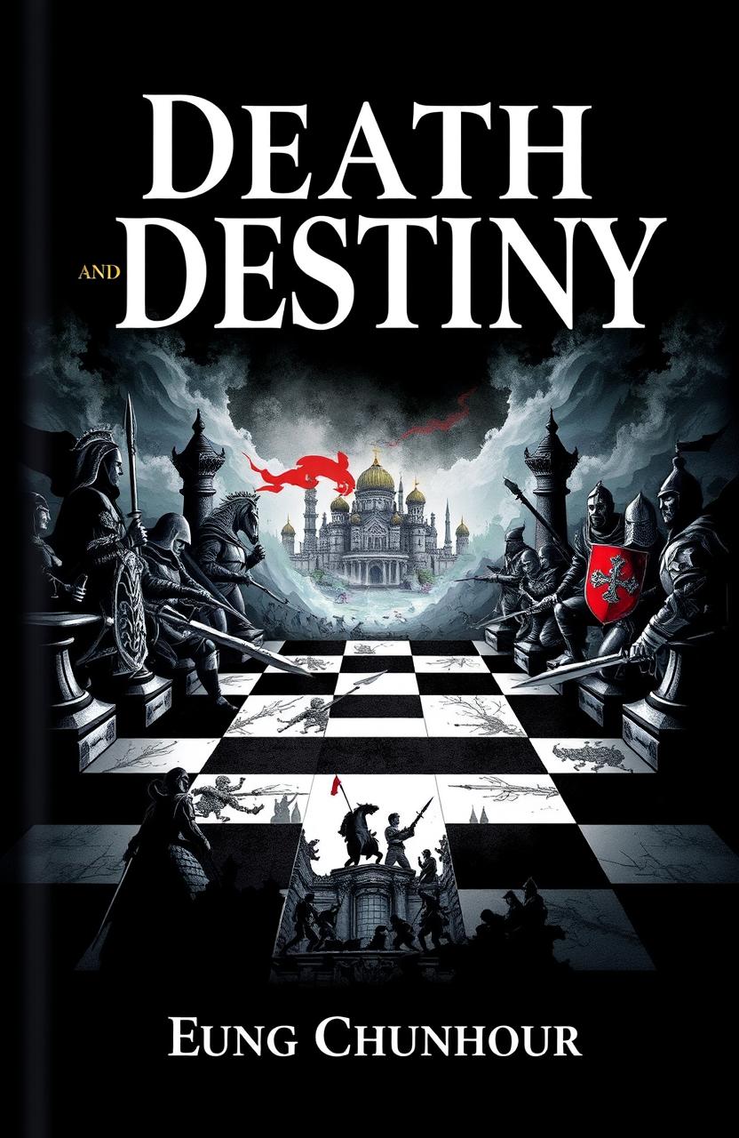 A book cover for a title named 'Death and Destiny'