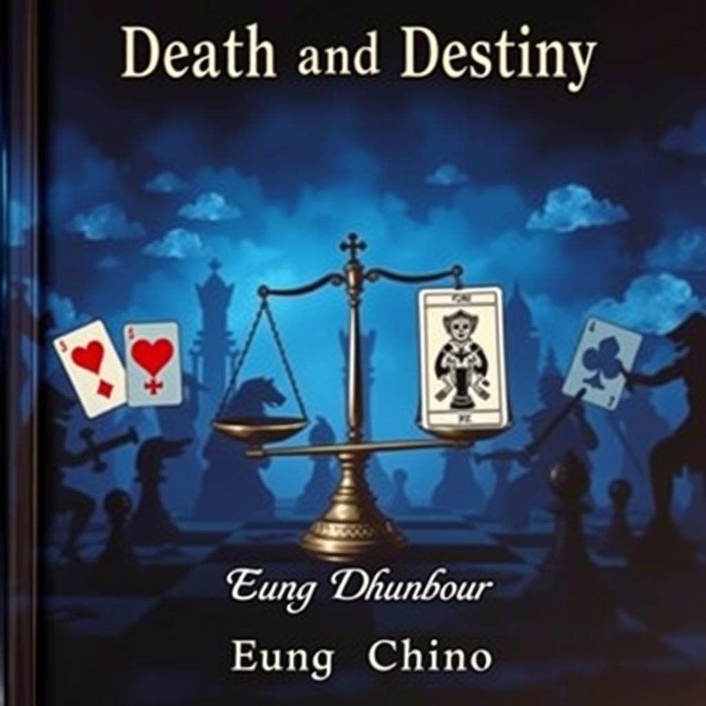 A book cover for a title named 'Death and Destiny'
