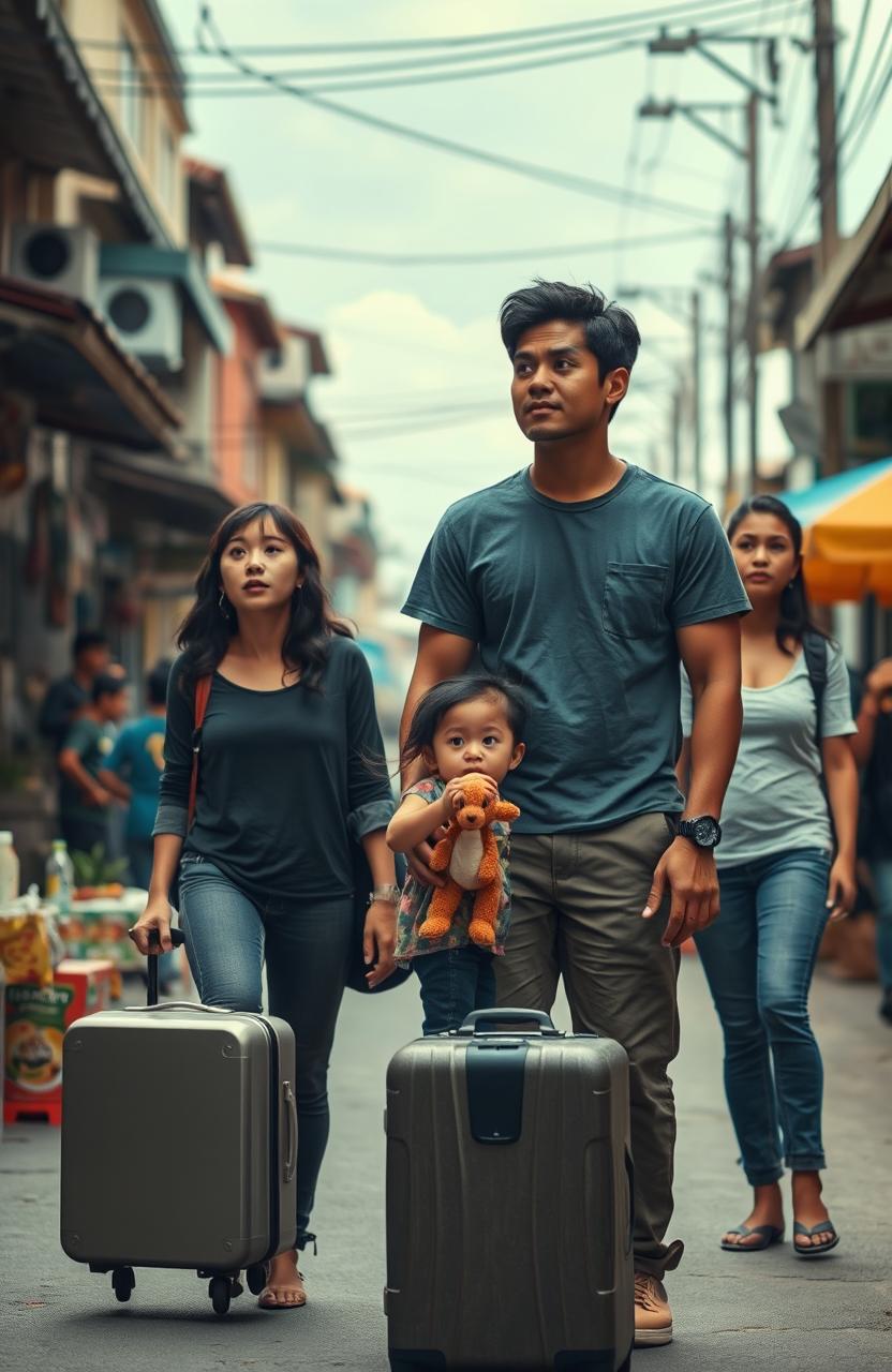 A poignant scene depicting Roseanne returning to the Philippines after years of treatment for her amnesia in Seattle
