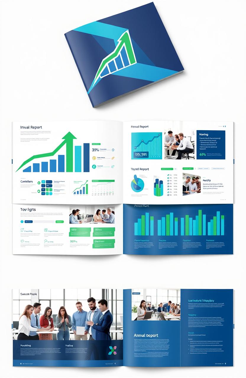 Transform Your Business Story: Modern Annual Report Design